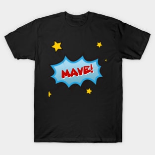 Mave Deltzer Comic Book Style T-Shirt